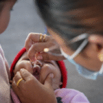 Administering medicine to a baby